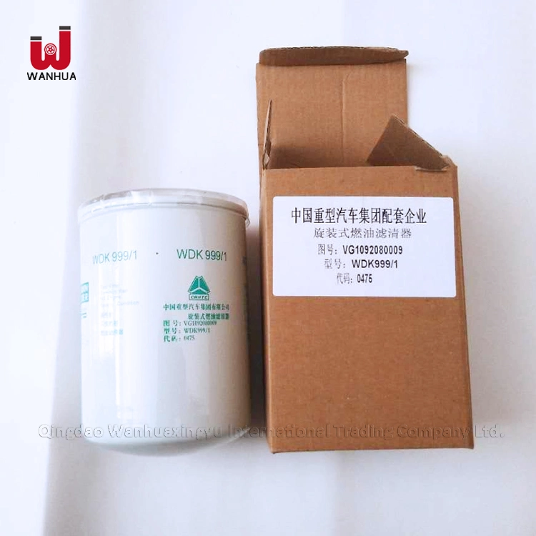 Sinotruk HOWO Truck Engine Spare Parts Fuel Filter Vg1540080311