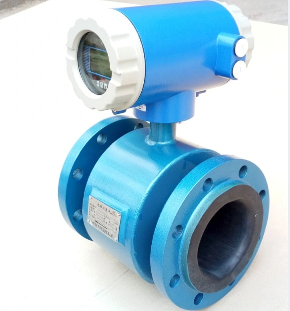 RS485 GPRS Magnetic Electric Sea Water Flow Meter Wireless Communication Sanitary Waste Flowmeter