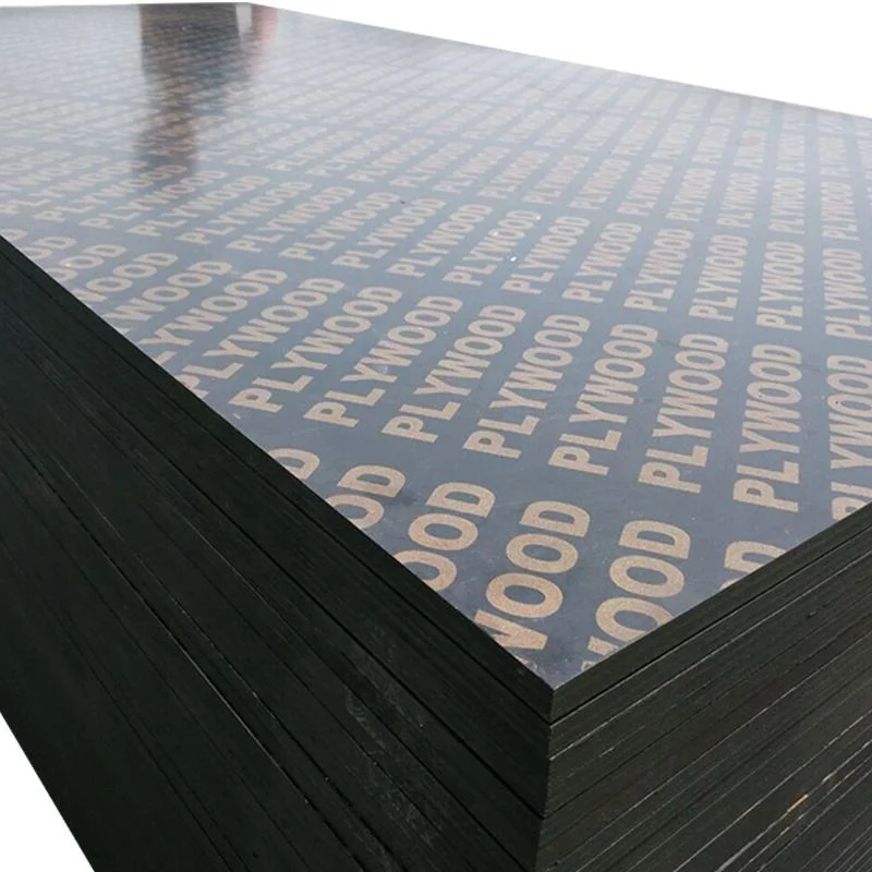 Preço bom personalizado 18 mm formwork Pine Planilha Exterior preto Contraplacado com face castanha para construção