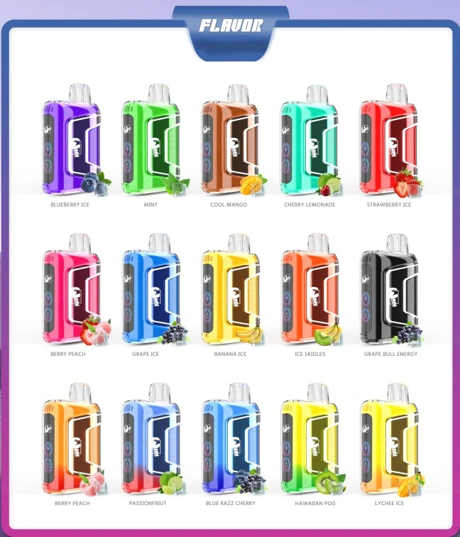 Wholesale/Supplier Elf 13000 Puff E Cigarette 50mg Flashing Disposable/Chargeable Vape Pen with 38 Excellent Flavors Wape Smoking Vape Pod 13K 15K OEM Vapor Kit Hookah Pen Shisha