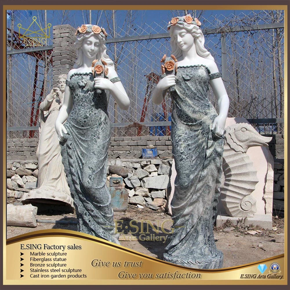 Marble Statues for Sale Life Size Outdoor Customized Size Garden Decoration