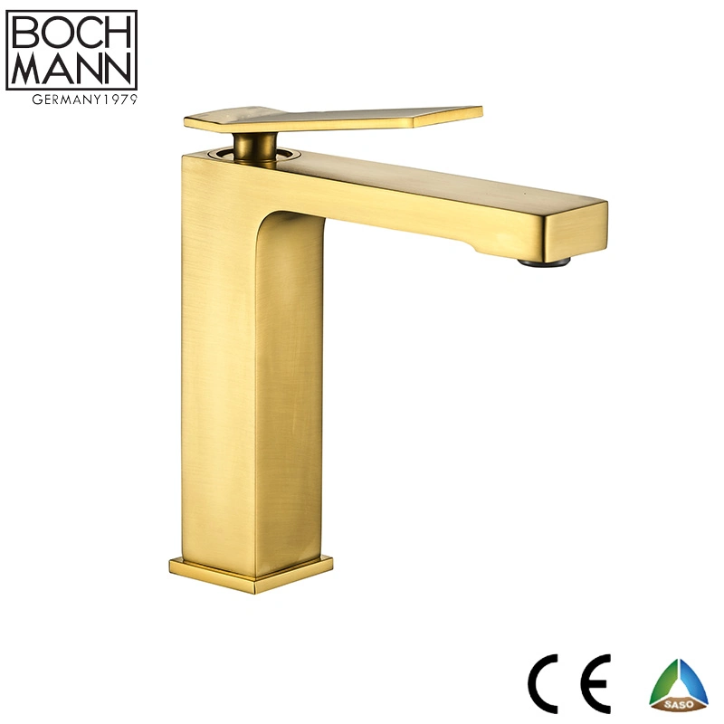 2021 Year New Design Patent Brass Square Shape Bathroom Water Mixer