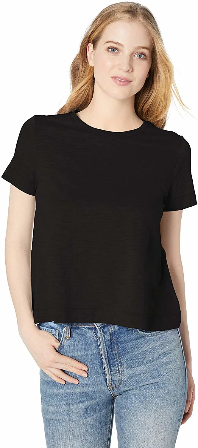 Nuevo diseño personalizado de venta al por mayor camisetas Woment tejido de alta calidad de la fábrica de Guangzhou camisetas prendas de vestir los fabricantes de prendas de ropa