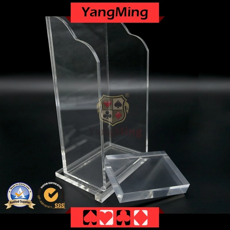 Plastic 8 Decks Playing Card Discard Holder / Box Casino Poker Table Games Dedicated Accessories Ym-PS01