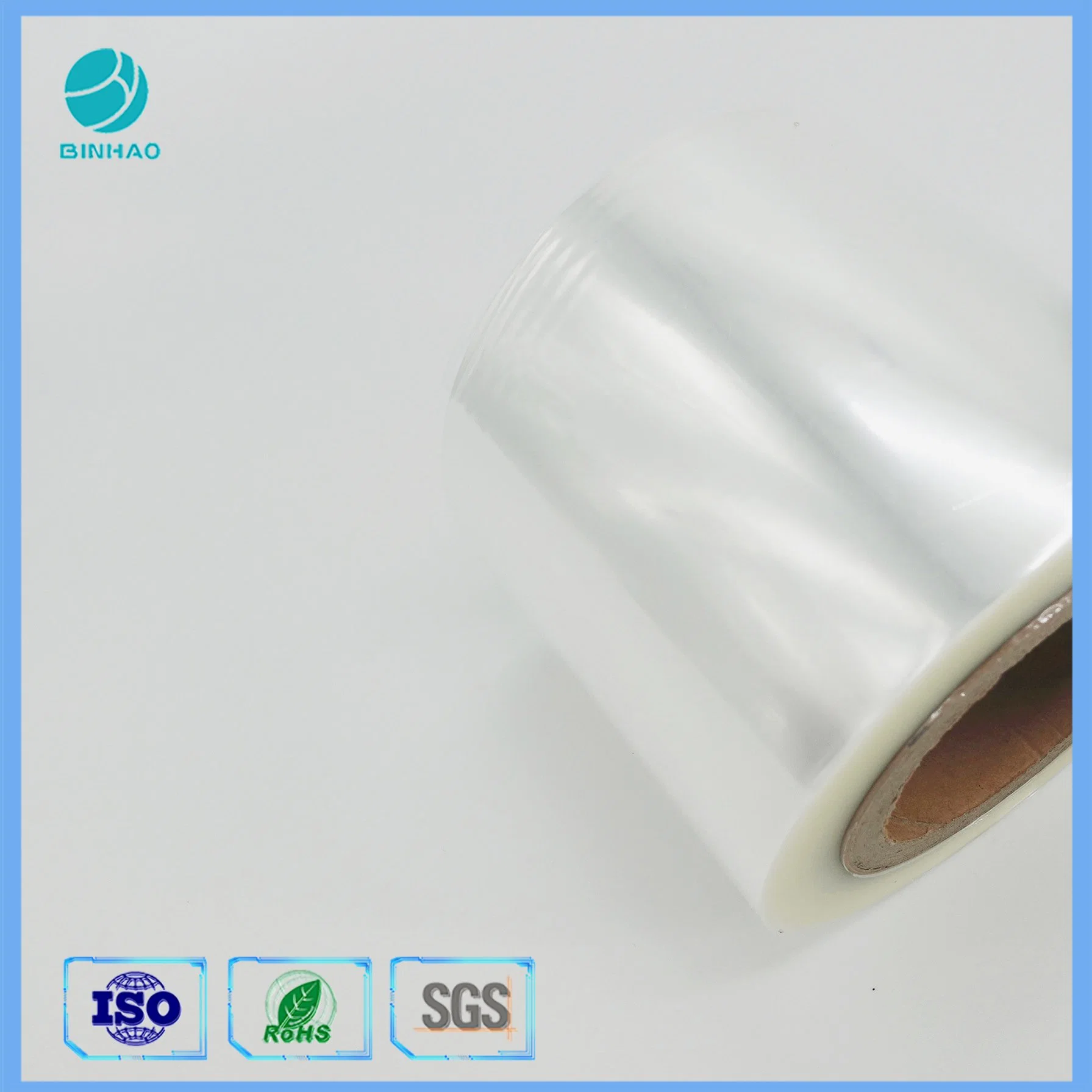 Glossy BOPP Transparent Shrink Film for Cigarette Inner Box Package