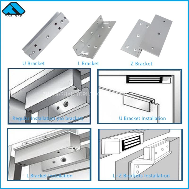 RoHS Manufacturer Heavy Duty 500kg 1200lbs Electric Magnetic Electromagnetic Strike Lock