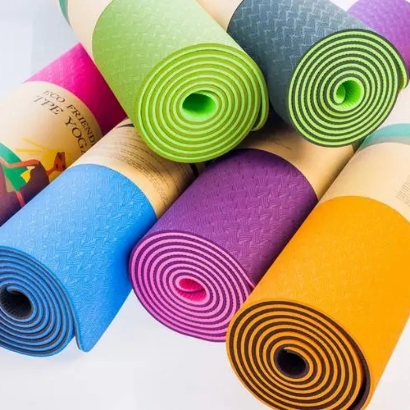 Durable High Quality Eco-Friendly Fitness Tear Resistance Pilates Exercise TPE Yoga Mat