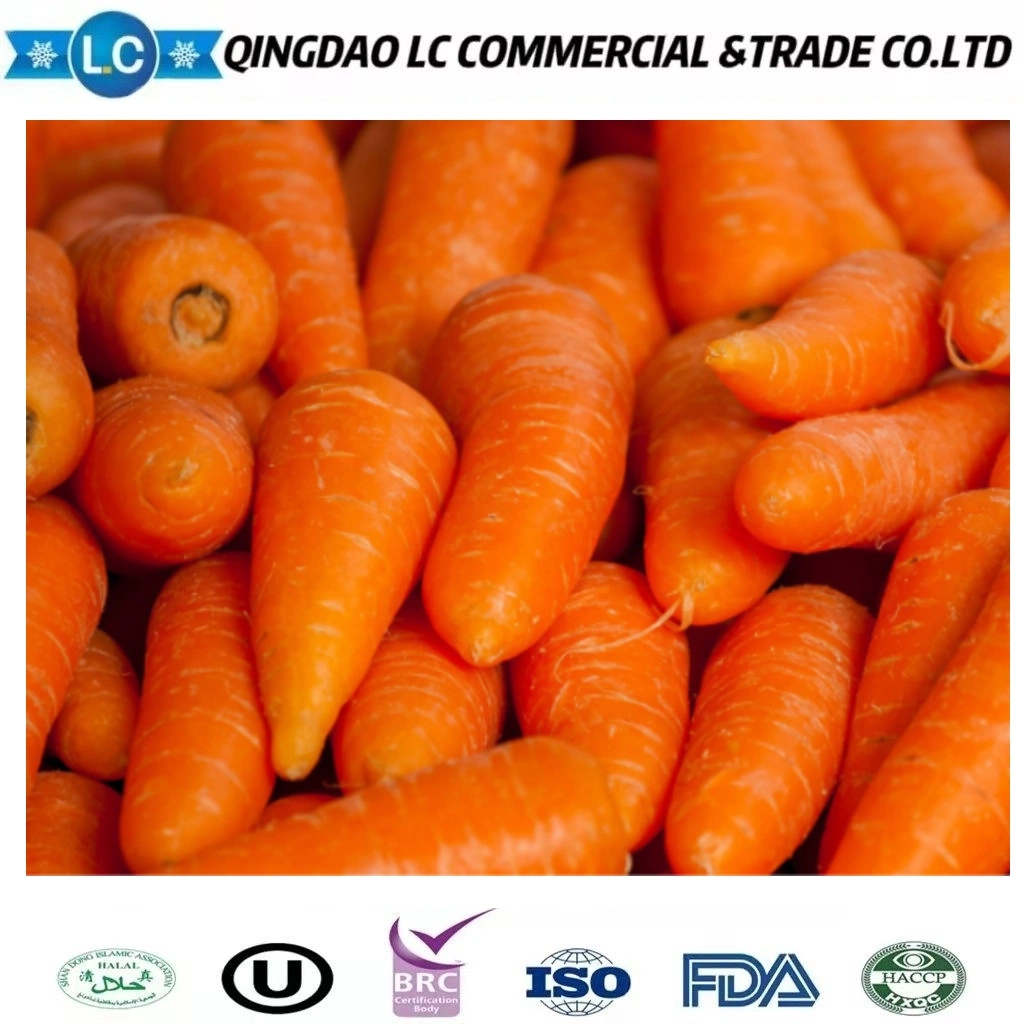 China Supplier Export Food Grade Buyers Price IQF Cut Vegetables Deep Frozen Diced Carrots