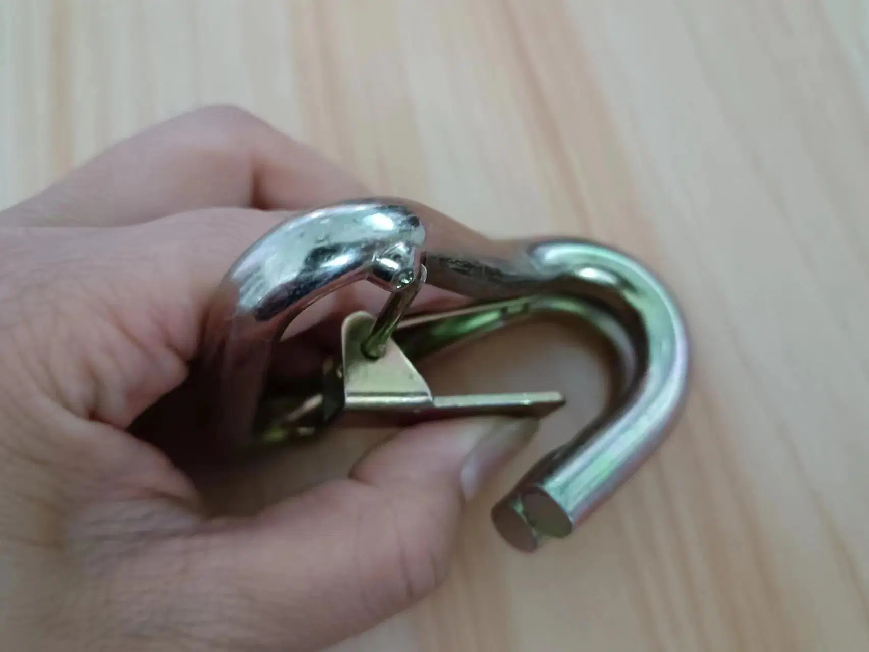 Custom Double J Hook with Zinc Plated
