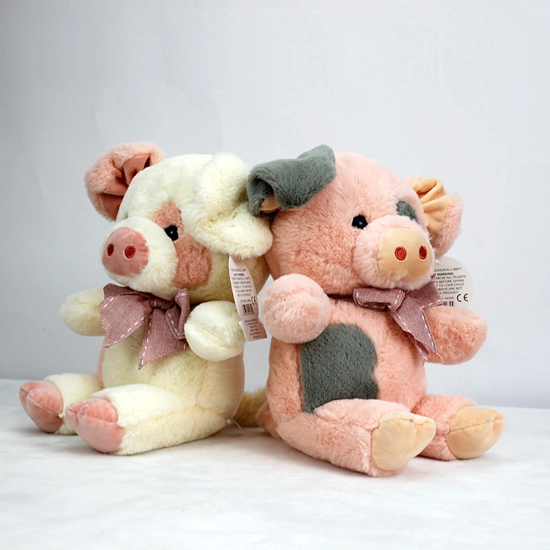 Factory Hot Sale Wholesale/Supplier Kawaii Happy Stuffed Plush Animal Soft Cartoon Pig Plush Toys