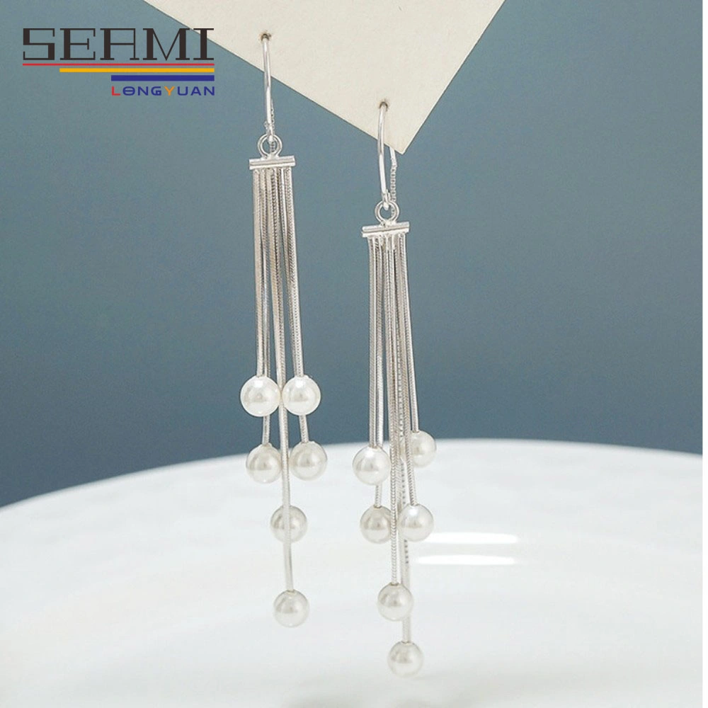 Wholesale/Supplier Fashion Silver Drop Earring for Trendy Women Daily Wear