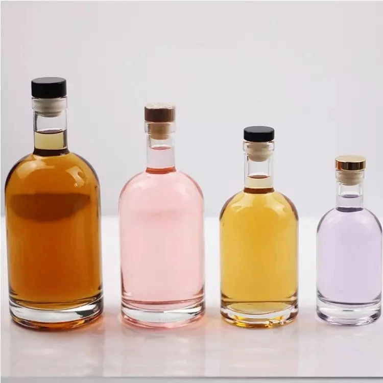 750ml Glass Bottle for Tequila and Grape Wine Tequila Bottle