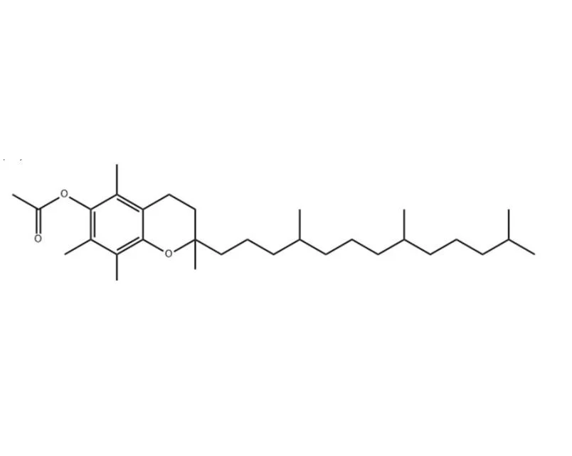 Dl-α -Tocoferil acetato, la Vitamina E acetato, el líquido viscoso de color amarillo claro, el CAS: 7695-91-2