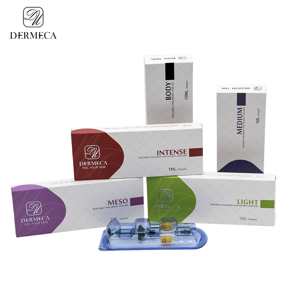 China Supply World-Class Face Fullness Injections Cheek Filler Injectable Hyaluronic Acid Mdsap Certified Derm Filler for Skin Tightening with 2 Free Needles