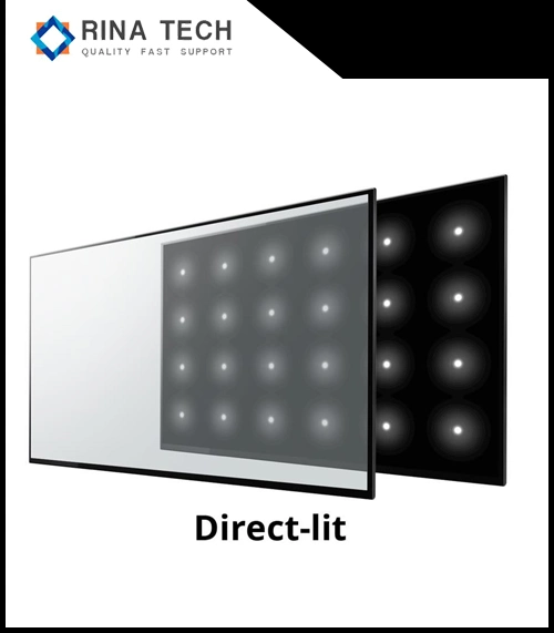 Custom White LED Backlit Display TV Light Guide Plate