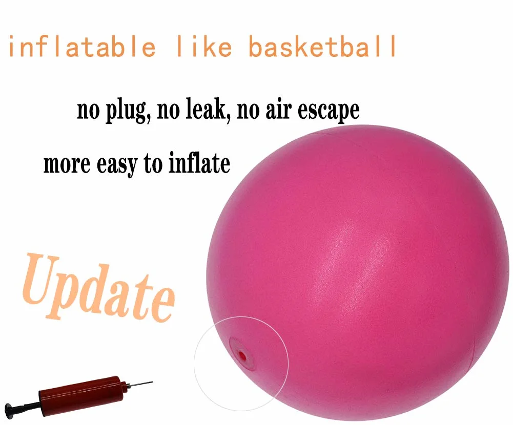 Amazon Hotselling Gym Exercise Fitness Core Physical Therapy Inflate Pilates Ball