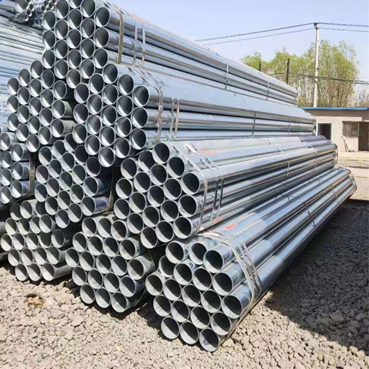 Factory Price 2 Inch Sizes Gi Steel Round Galvanized Iron Pipe for Greenhouse Frame