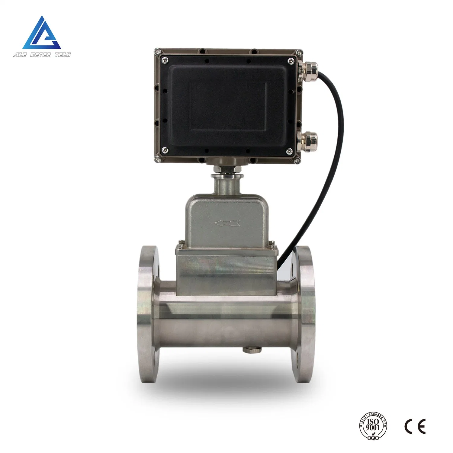 Bsp NPT Thread Gas Turbine Flowmeter Digital Turbine Flow Meter for Natural Gas