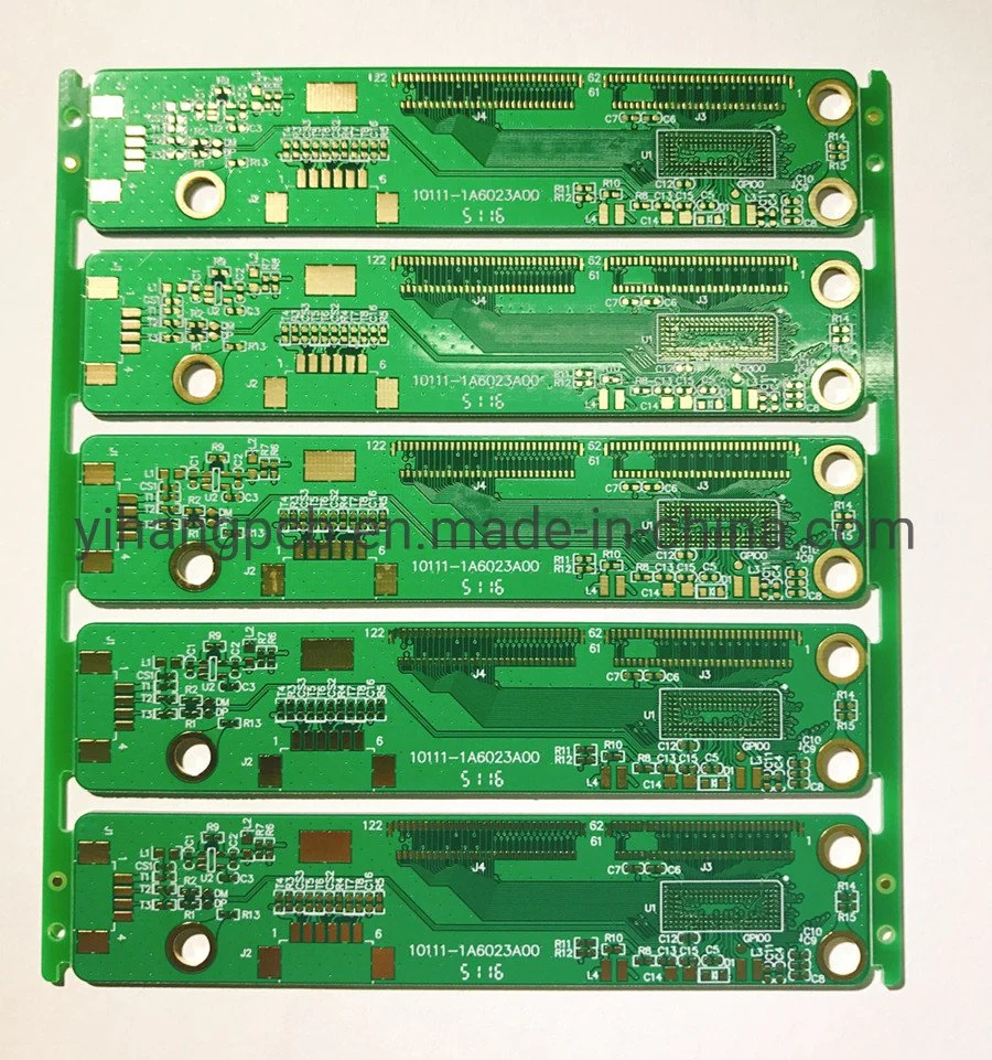 Placas de circuito Eletrônico de Design Personalizado FR4 94V0 de camada dupla única PCB rígido