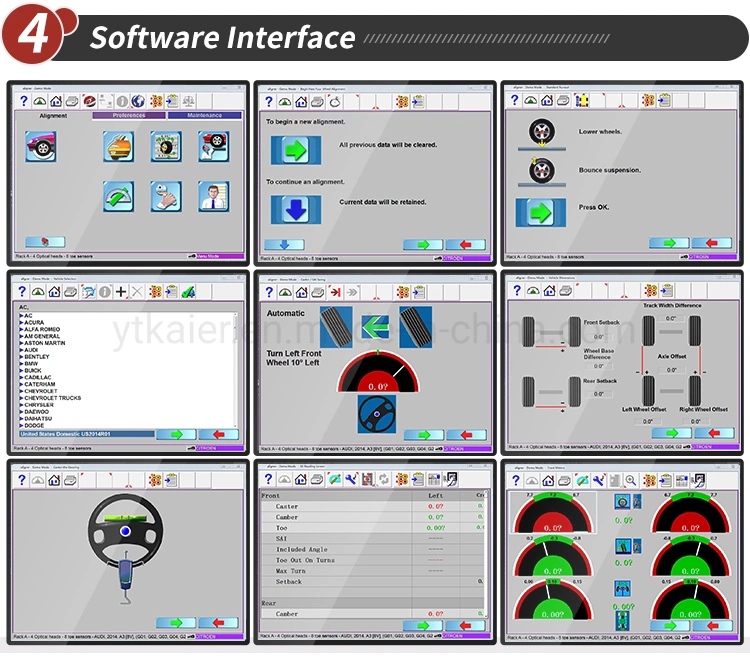 3D Wheel Alignment with Competitive Price From China for Repair Store