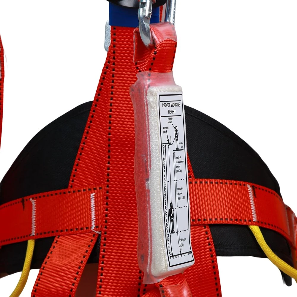 Certified Rock Climbing Fall Prevention Full Body Harness Safety Belt