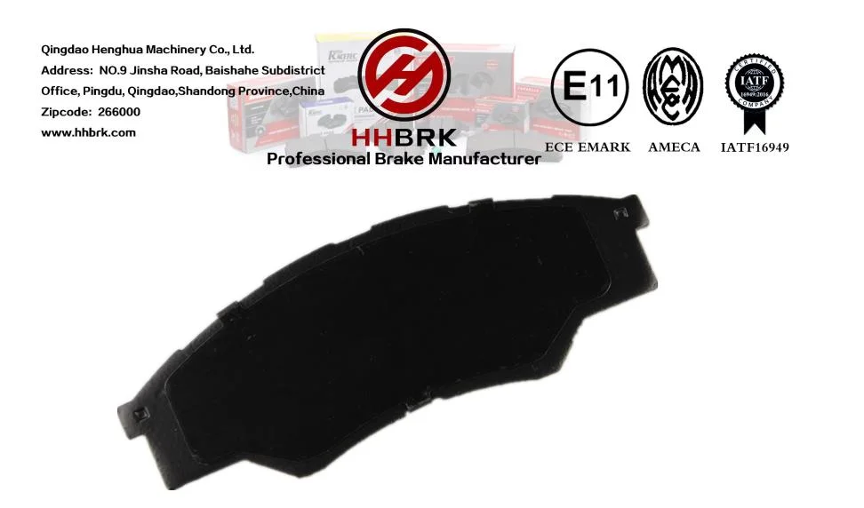 China Wholesale/Suppliers Car Accessories No Noise Low Dust Auto Parts Truck Parts Semi Metal Brake Pad D1710