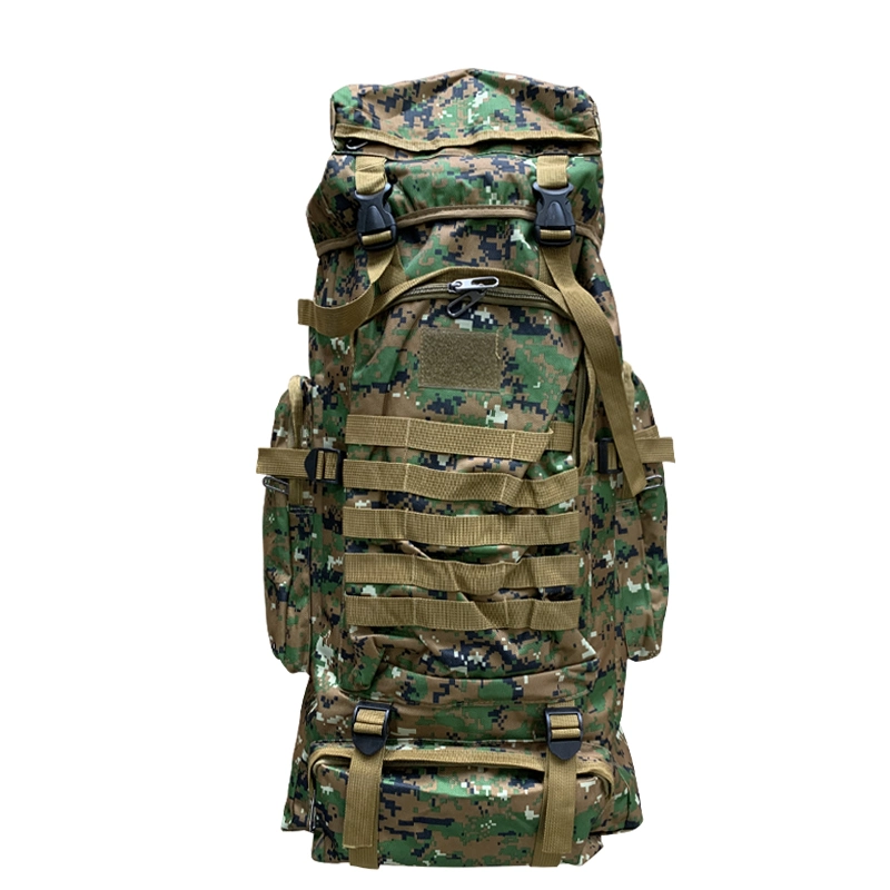 Le Camouflage multicouche de combat tactique 80 L Sac à dos Sac étanche pour l'extérieur de la formation de Camping Sports