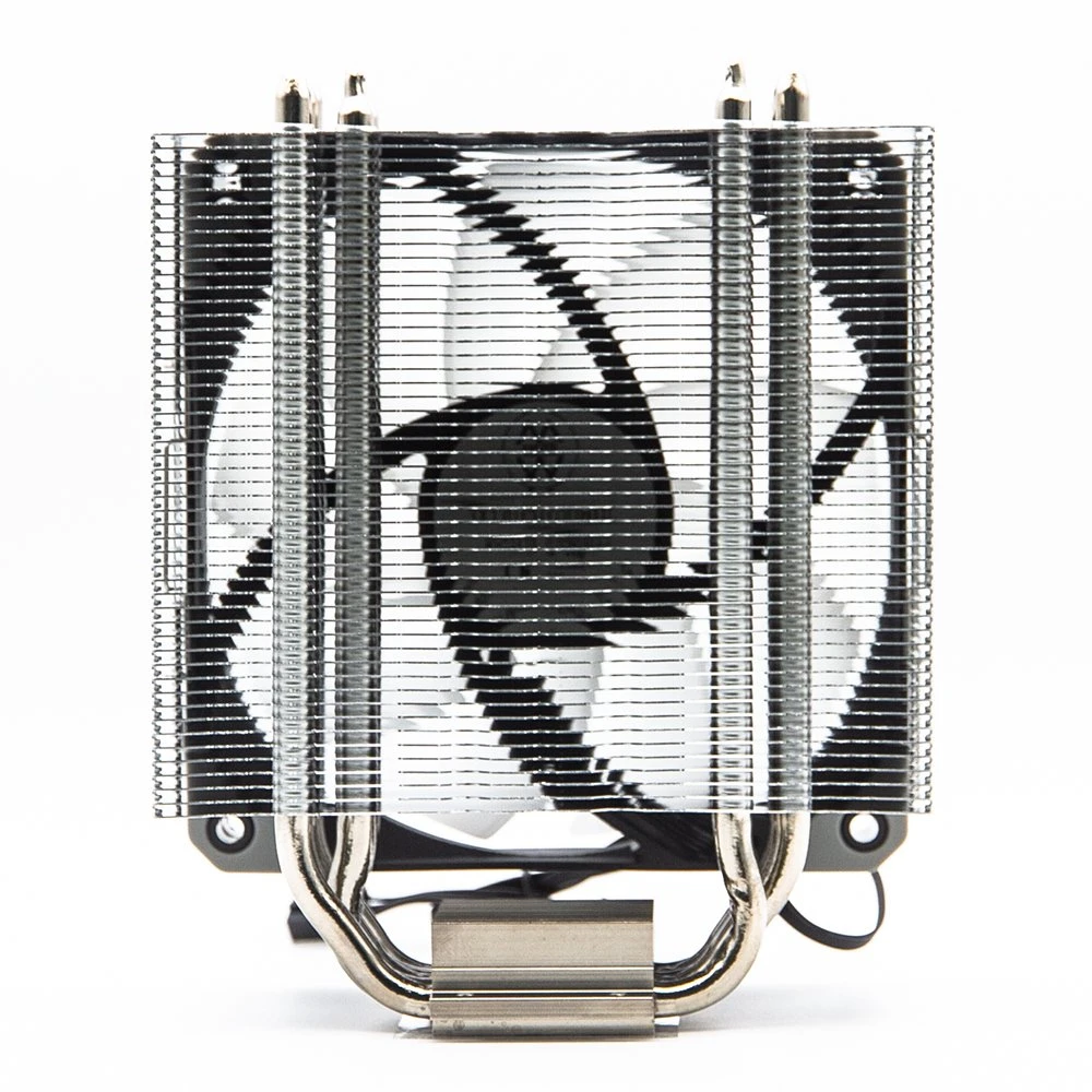 Mwon CPU Cooler with 1 DC Cooling Fan & Aluminum Fins & 5 Copper Heat Pipes for PC