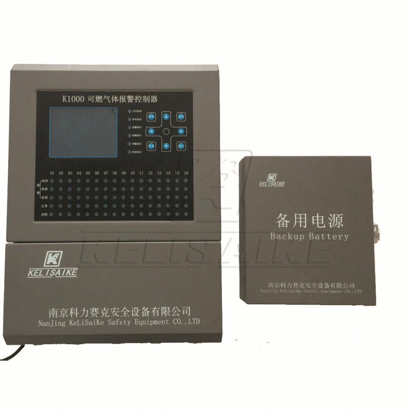 4/8/16/32 Detector de Gas de los canales del Controlador de Alarma de Gas Gas Co del Panel de control de sistemas de alarmas