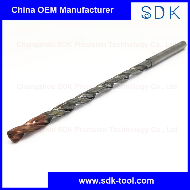Long Life Solid Carbide Inner Coolant Twist Drill Bit Drilling Tools for Metal