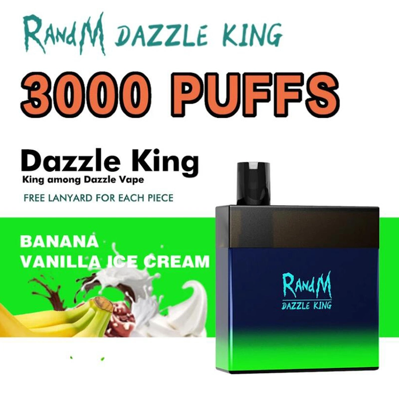 Randm Dazzle King LED Light Glowing 3000 Puffs Disposable Vape Pod Device