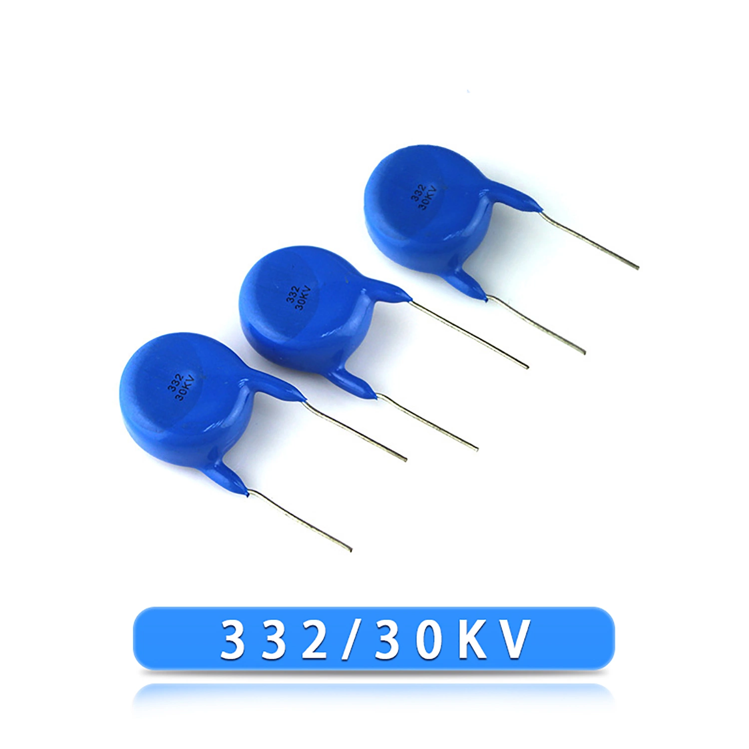 High Voltage Ceramic Capacitors DC High Frequency Capacitor 221K 1kv Ceramic Power Capacitor in Stock