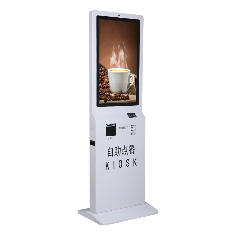 24 Inch Self Service Information POS Ordering Queuing up Kiosk Terminal