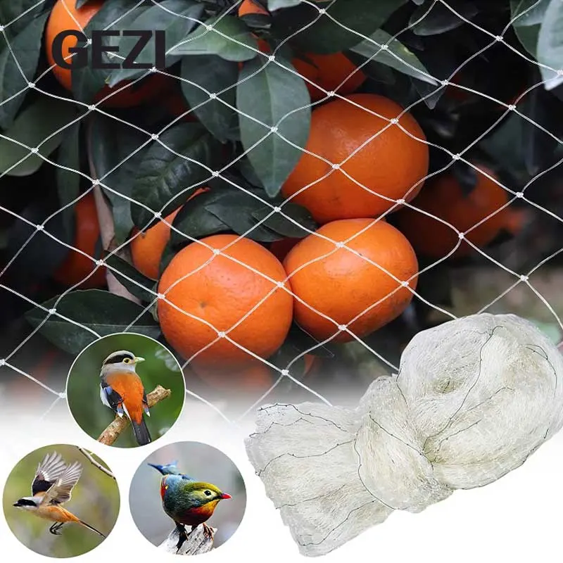 HDPE Nylon Anti Pigeon Bird Protection Resistant Chicken Anti Mole Deer Fence Net for Rice Field Berry Trees