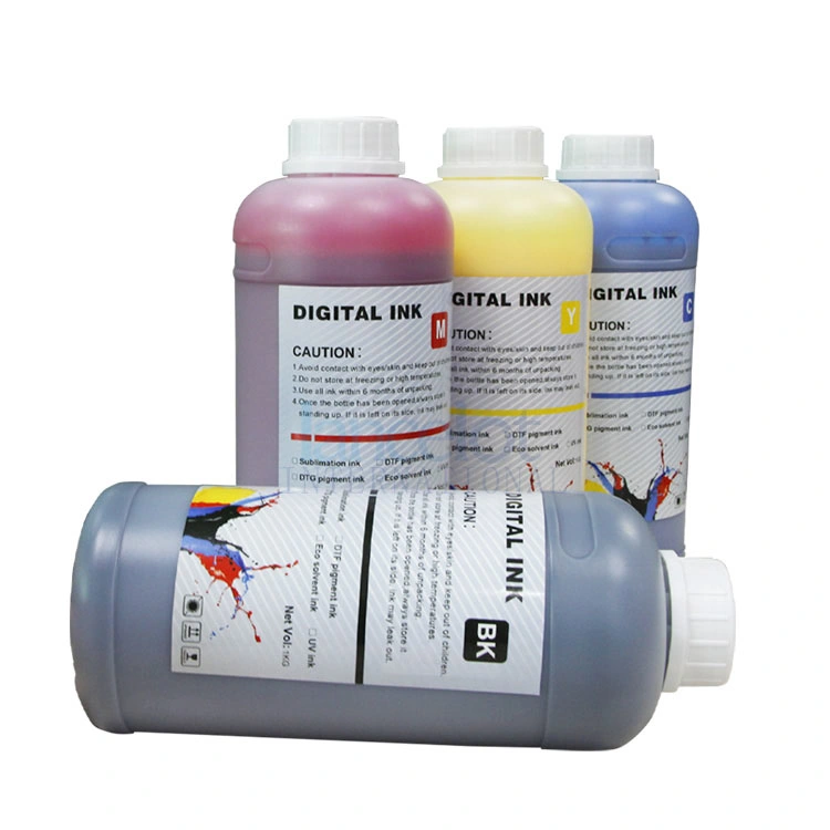 Vivid Color Water Based Pigment Ink for Pet Digital Dtf Printer