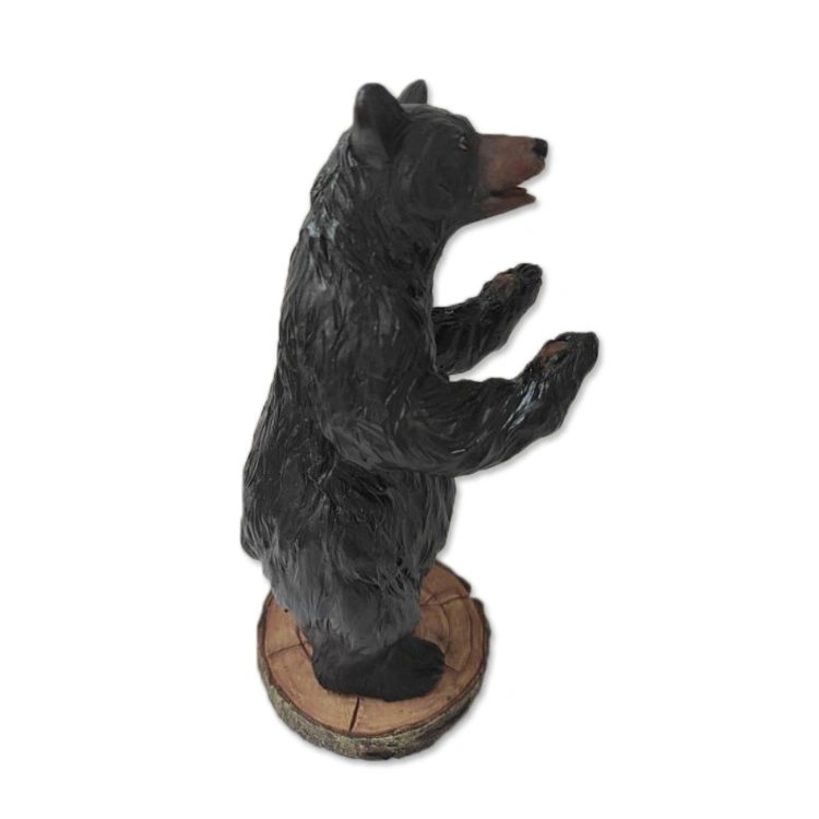 Wholesale/Supplier Custom Resin Wild Animal Statue Black Bear Decor