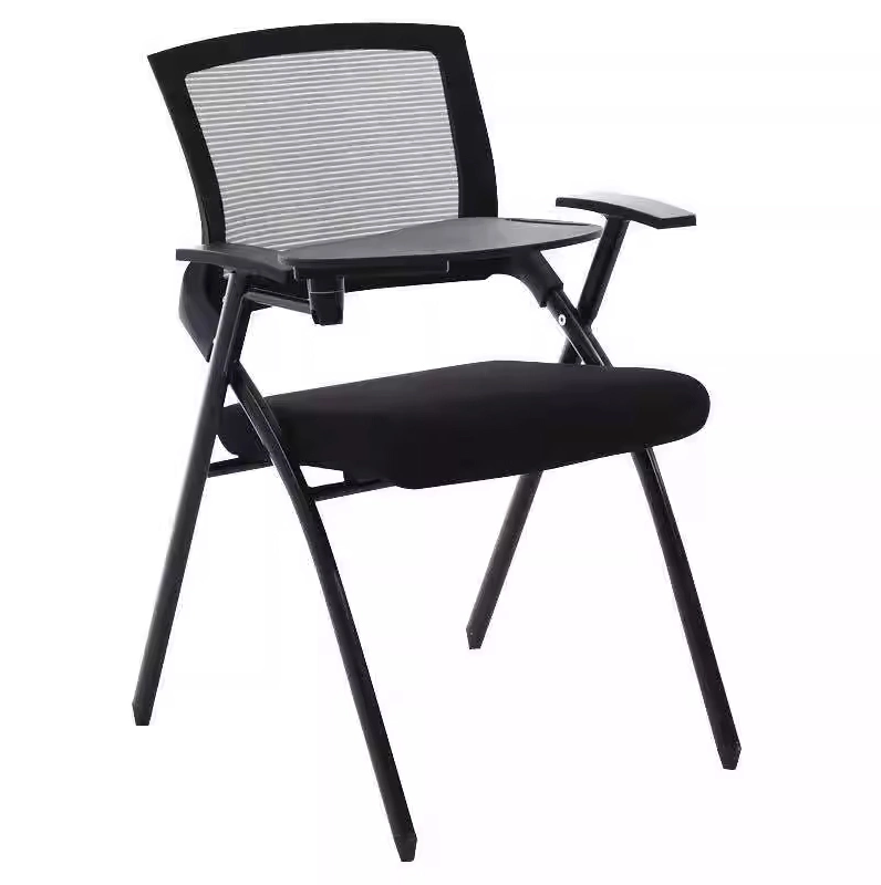 New Design MID Back Folding Training Chair Student Chair with Writing Tablet