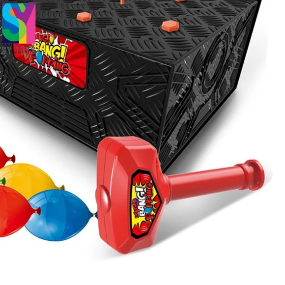 Sy Desktop Games Indoor Birthday Party Game Blast Box Toy Bang Bang Popping Balloon Explosion Game Toys for Kids
