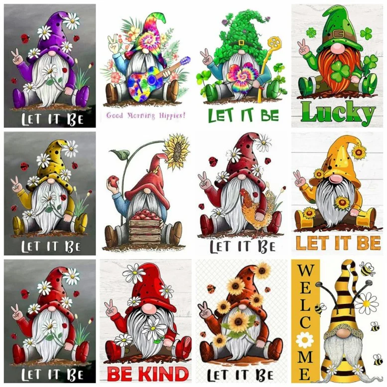 OEM/ODM 5D Christmas Cartoon Dwarve Wholesale/Supplier DIY Rhinestone Embroidery Mosaic