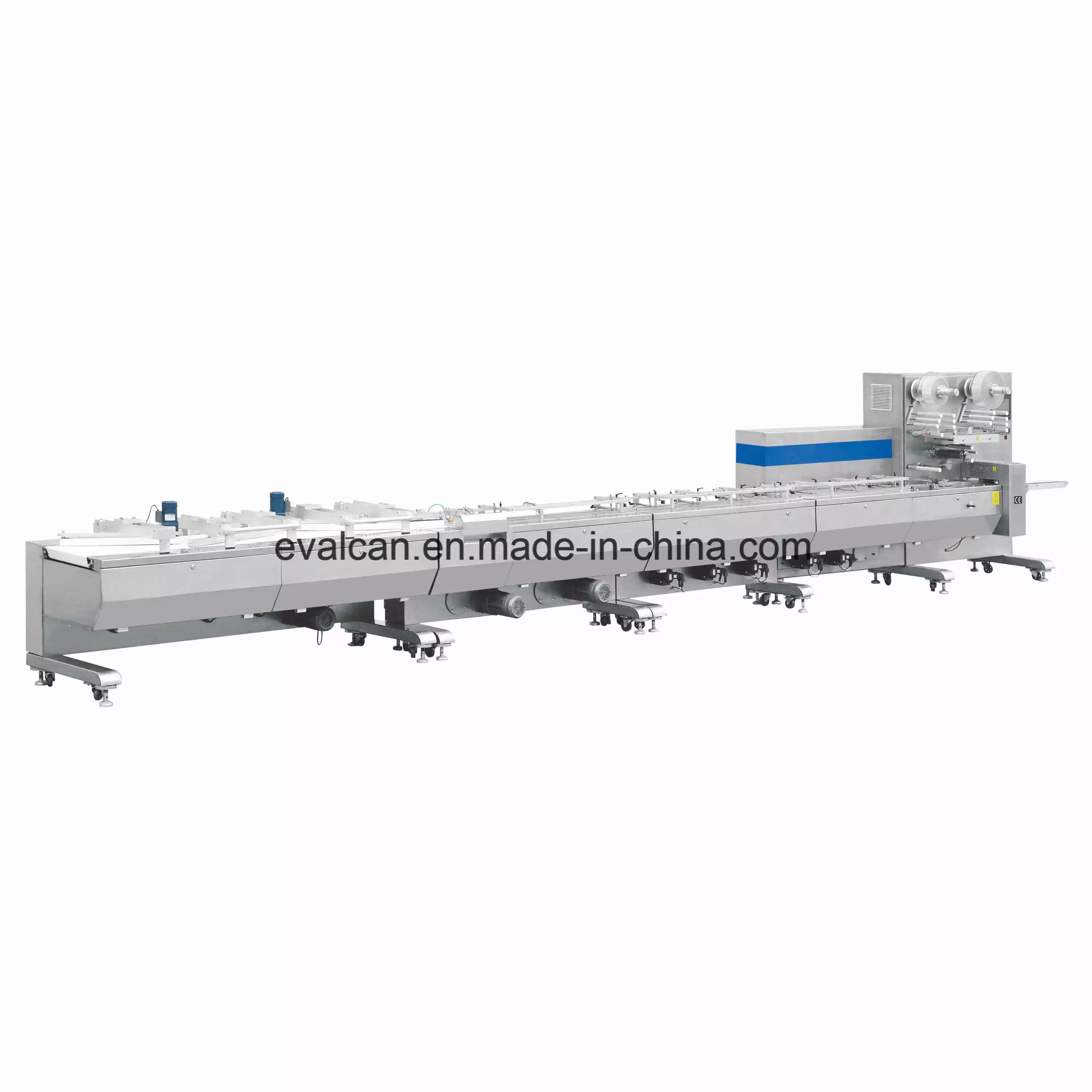 Horizontal Cookies, Chocolate, Bread Ffs Packaging Pillow Flow Wrapper Pouch Packing Machine