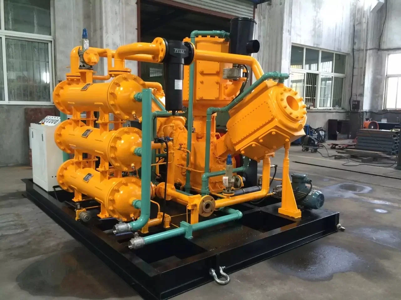 2stages Oil-Free Reciprocating Piston Compressor for Plastic Pet Bottle Blowing