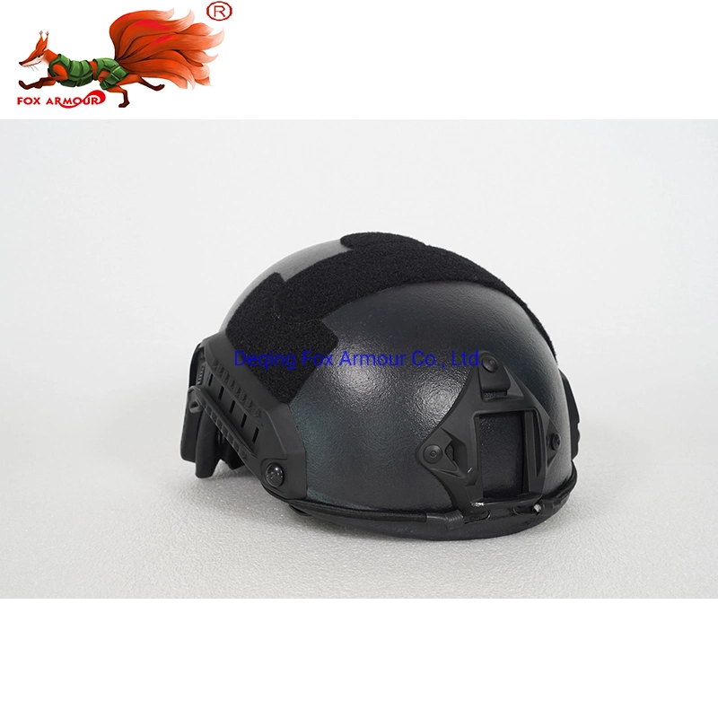 Tactical Ballistic Helmet with Frontal Shroud Fast Aramid Head Protector for Army