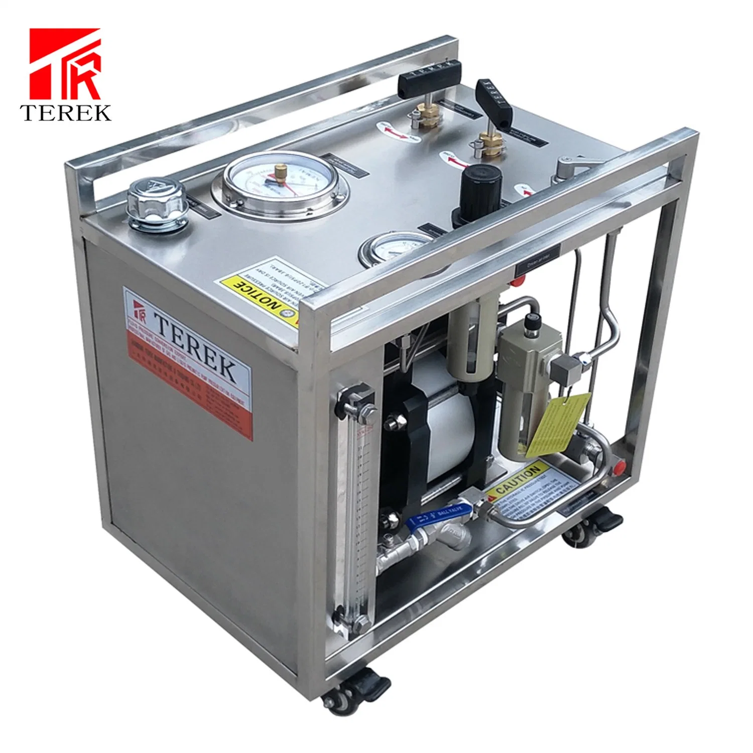 Factory Supply High Pressure Pneumatic Liquid Booster Pump Testing Systems