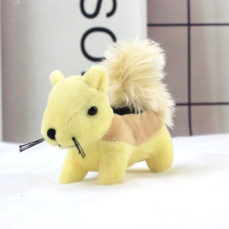 2022 New Design OEM Stuffed Hide-a-Squirrel Pet Toy for Dog Puppy Cat Plush Pet Toys