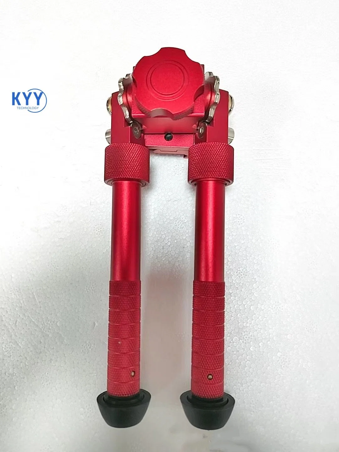 Red Color V8 Hunting Accessories Tactical 360 Degree Rotating Tripod Bipod Alumnium Bipod