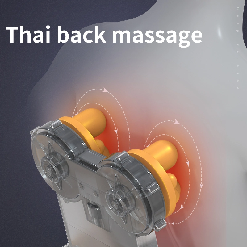 8 Arten Modi elektrische Wärme Therapie Funktion Autositz zu Massagekissen für Rücken und Nacken