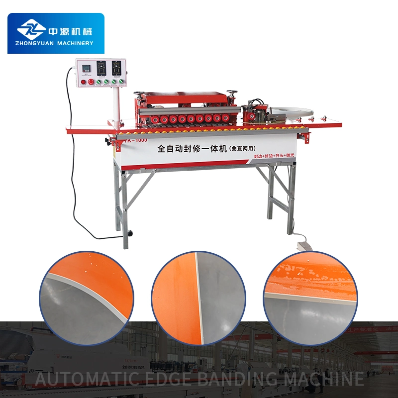 Jinan Direct Home Affordable High Speed Small Sealing Machinery Polygon Sheet Edge Banding Machine