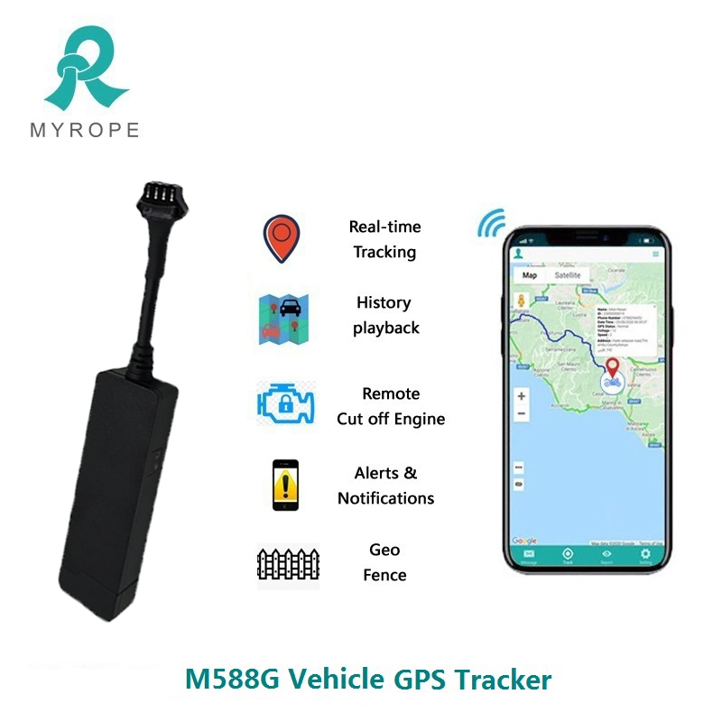 Real Time Tracking Accurate Car Vehicle GPS Tracker with Relay