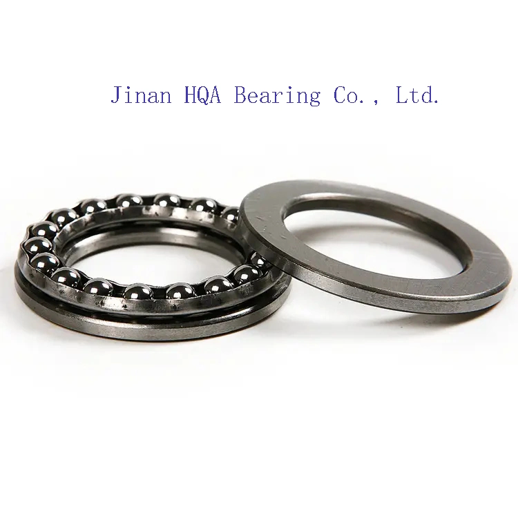 Stainless Steel High Load Thrust Ball Bearings Customized Thrust Ball Bearings Hqa