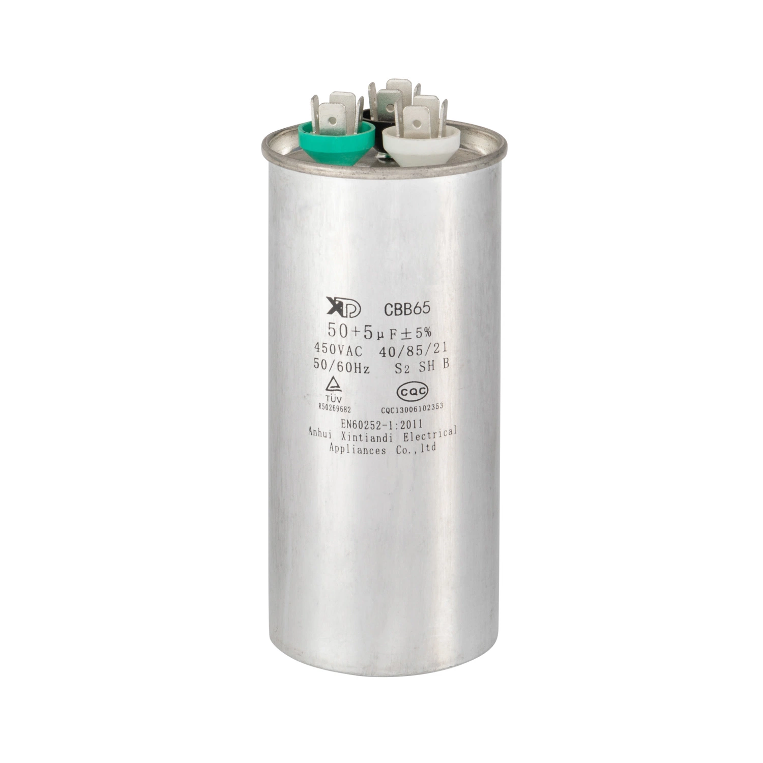 AC Dual Capacitor for Fan Motor Cbb65 Run Capacitor